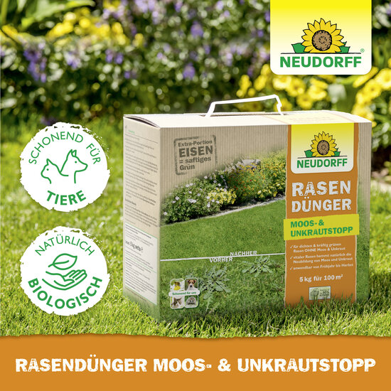 RasenDünger Moos- & UnkrautStopp Sprechende Bilder Bild 5 RasenDünger Moos- & UnkrautStopp Sprechende Bilder Bild 5