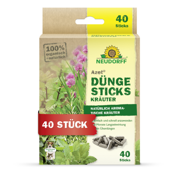 Azet Düngesticks für Kräuter Sprechende Bilder Bild 1