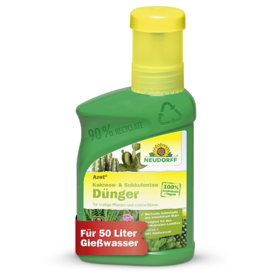 Azet Kakteen- & SukkulentenDünger flüssig Sprechende Bilder Bild 1