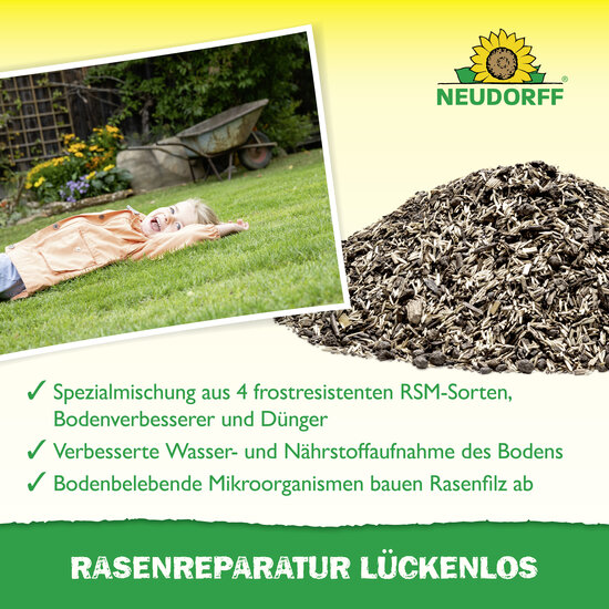 Rasenreparatur LückenLos Sprechende Bilder Bild 4