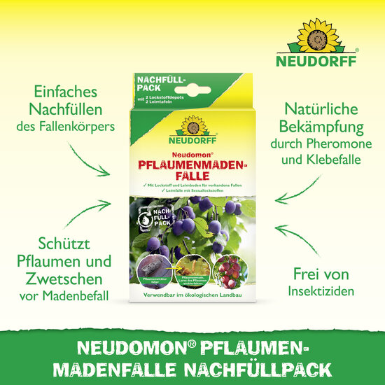 Neudomon PflaumenmadenFalle Nachfüllpack Sprechende Bilder Bild 2 Neudomon PflaumenmadenFalle Nachfüllpack Sprechende Bilder Bild 2