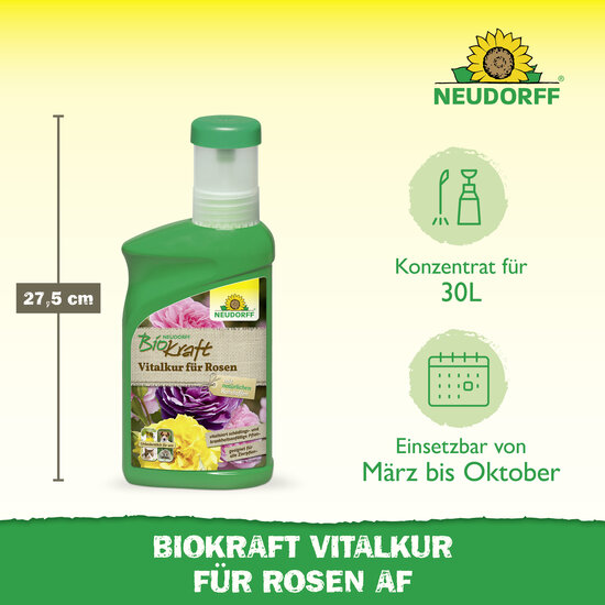 Neudorff BioKraft Vitalkur für Rosen Sprechende Bilder