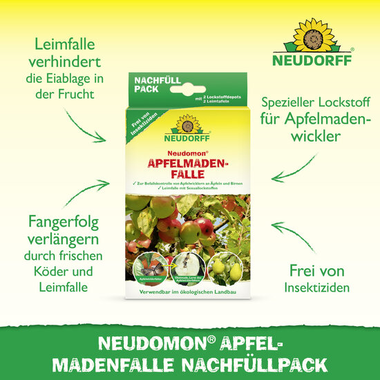 Neudomon ApfelmadenFalle Nachfüllpack Sprechende Bilder Bild 2 Neudomon ApfelmadenFalle Nachfüllpack Sprechende Bilder Bild 2