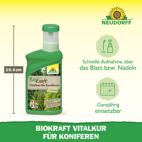 Neudorff BioKraft Vitalkur für Koniferen Sprechende Bilder Bild 3