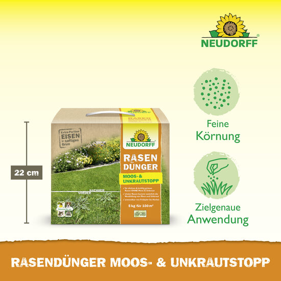 RasenDünger Moos- & UnkrautStopp Sprechende Bilder Bild 3 RasenDünger Moos- & UnkrautStopp Sprechende Bilder Bild 3