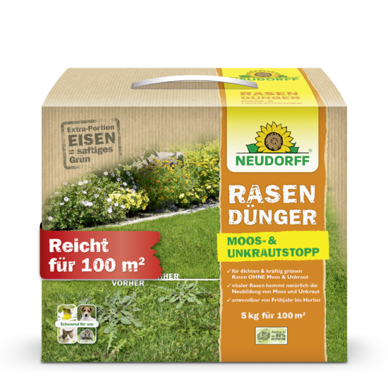 RasenDünger Moos- & UnkrautStopp Sprechende Bilder Bild 1