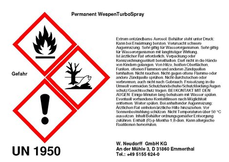 Permanent WespenTURBOSpray